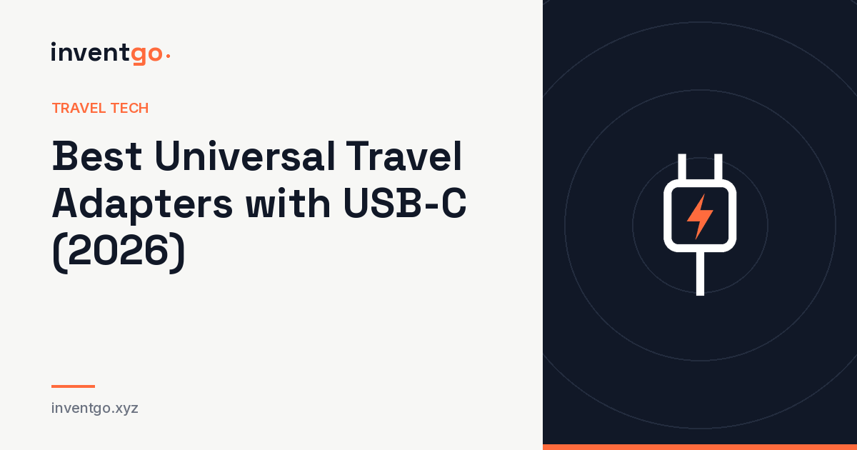Best Universal Travel Adapters with USB-C (2026)